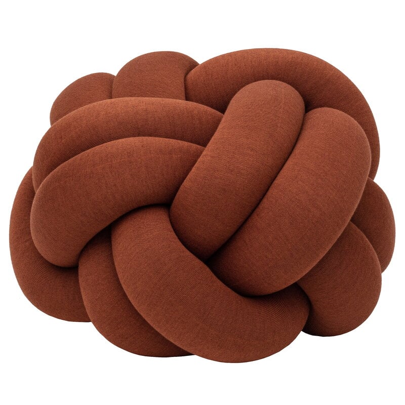 Knot cushion by Design House Stockholm #XL, ochre #