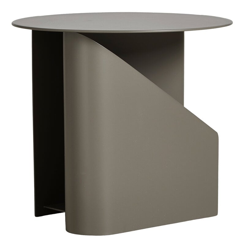 Sentrum side table by Woud #taupe #