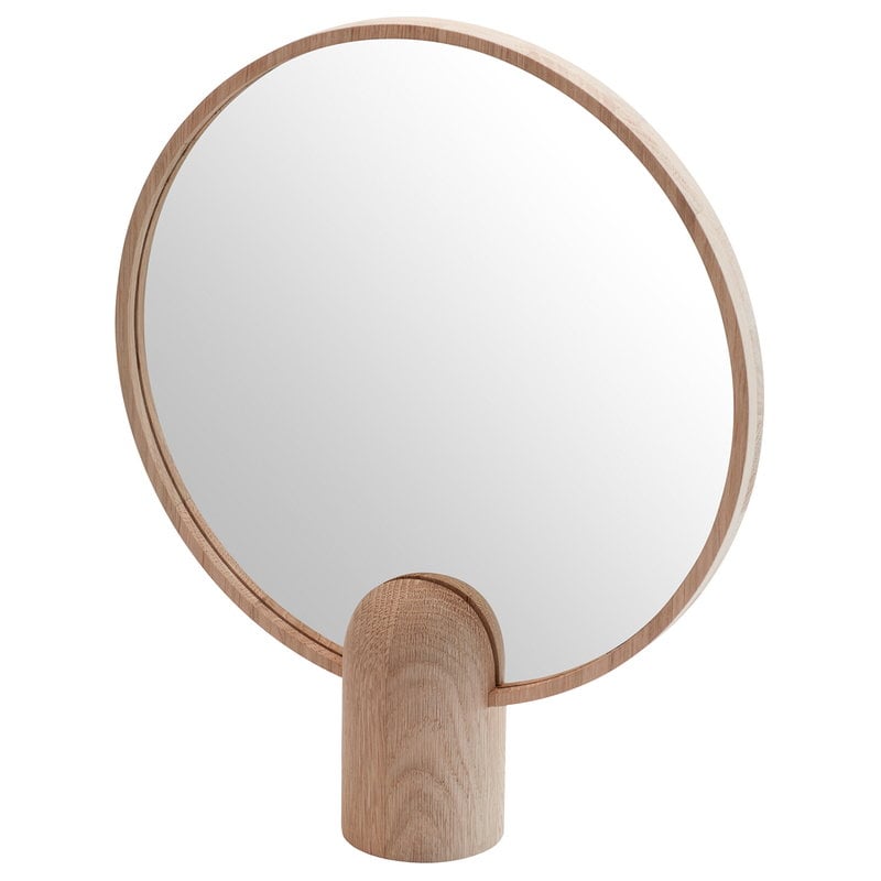 Aino mirror by Skagerak #large, oak #