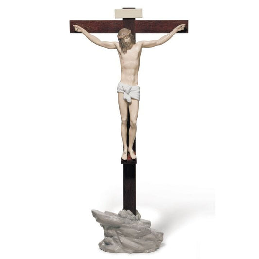 Our Savior Crucifix Figurine Tabletop by Lladró