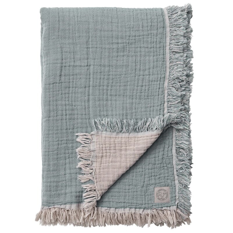 Collect SC32 throw by &Tradition #140 x 210 cm, cloud - sage #