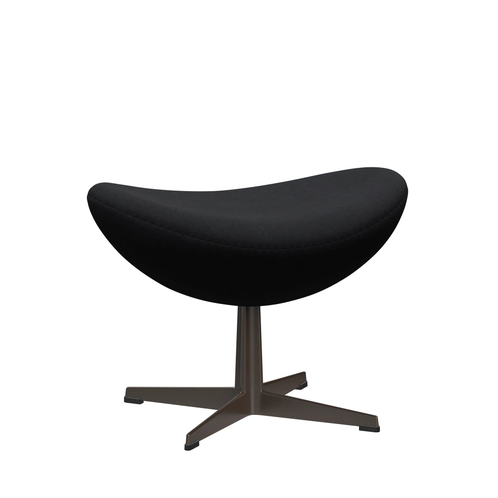 Egg™ - 3127, Foot Stool by Fritz Hansen #Comfort | Black/Grey (00049)