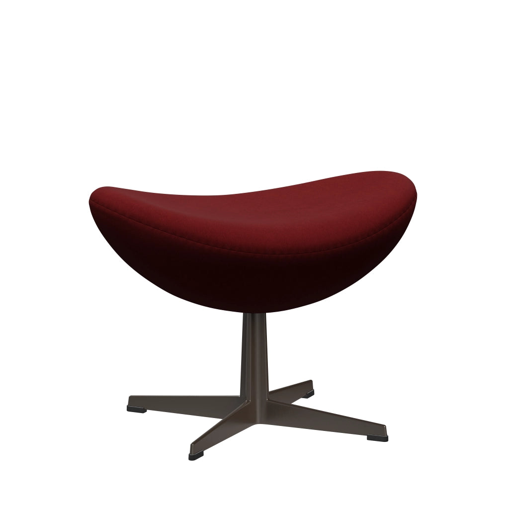 Egg™ - 3127, Foot Stool by Fritz Hansen #Comfort | Dark Red (01153)