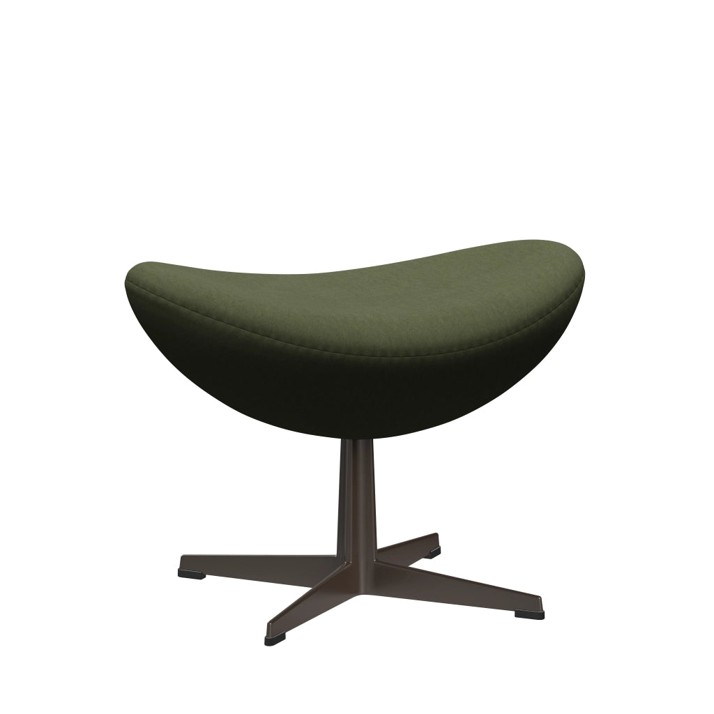 Egg™ - 3127, Foot Stool by Fritz Hansen #Comfort | Green/Grey (08397)