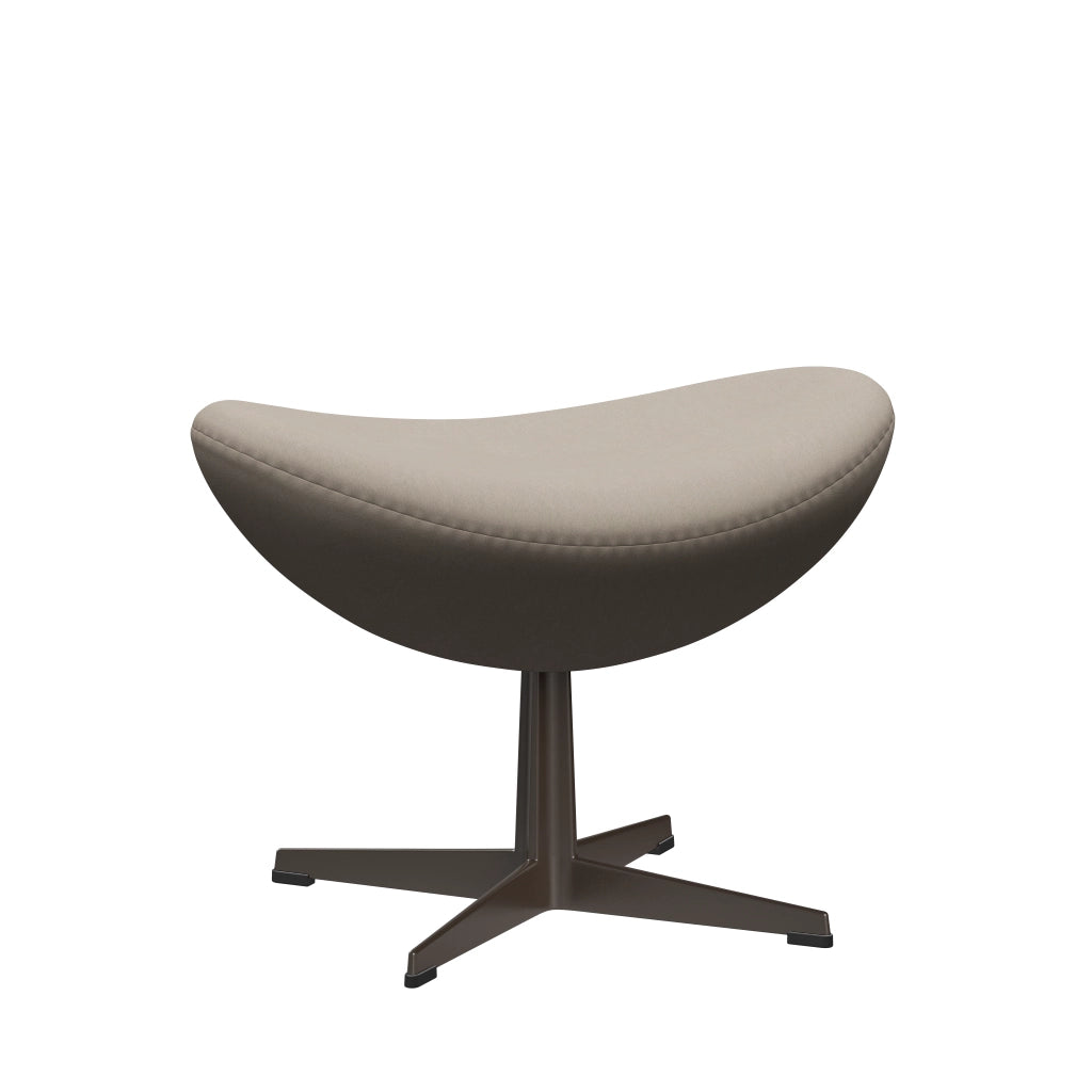 Egg™ - 3127, Foot Stool by Fritz Hansen #Comfort | White Grey (61016)