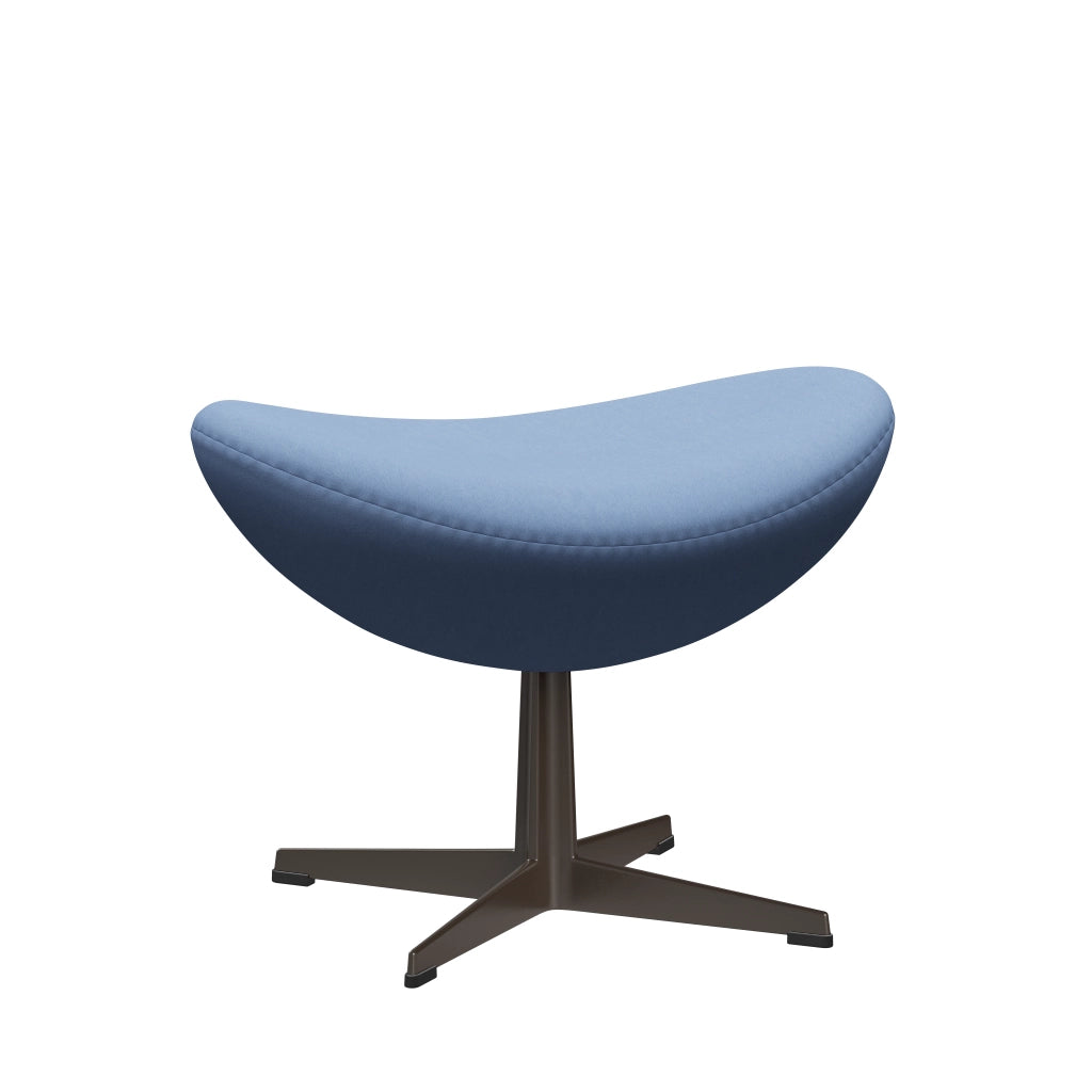 Egg™ - 3127, Foot Stool by Fritz Hansen #Comfort | White/Blue (66002)