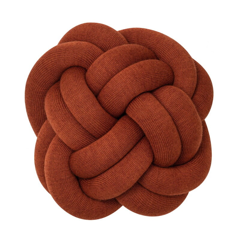 Knot cushion by Design House Stockholm #ochre #
