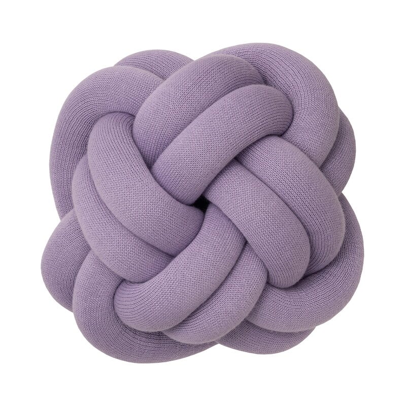 Knot cushion by Design House Stockholm #lilac #