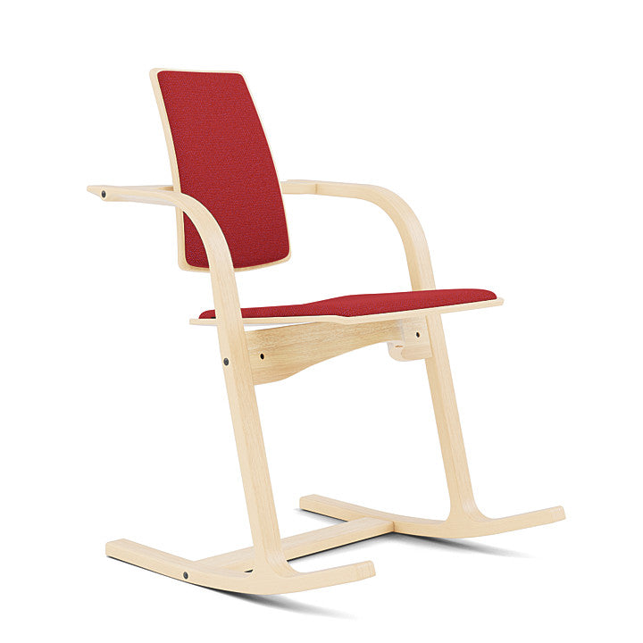 Actulum™ - Rocking Ergonomic Chair (Base - Natural Lacquered Ash) by Varier Furniture #Hallingdal 65 | 680