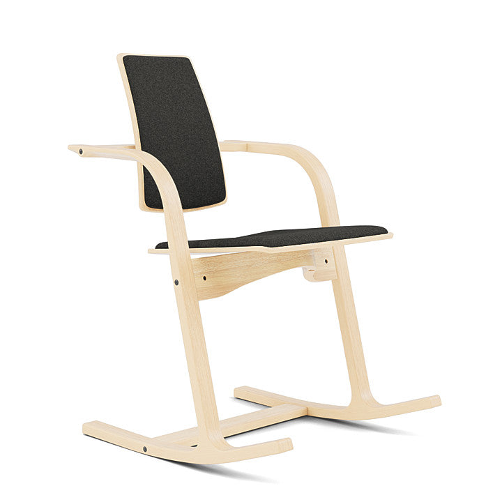 Actulum™ - Rocking Ergonomic Chair (Base - Natural Lacquered Ash) by Varier Furniture #Divina Melange | 180