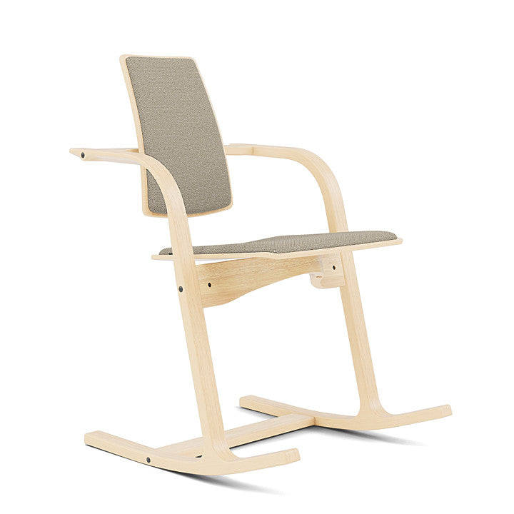 Actulum™ - Rocking Ergonomic Chair (Base - Natural Lacquered Ash) by Varier Furniture #Hallingdal 65 | 220