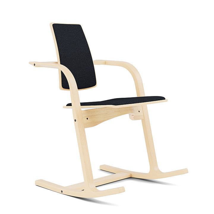 Actulum™ - Rocking Ergonomic Chair (Base - Natural Lacquered Ash) by Varier Furniture #Hallingdal 65 | 180