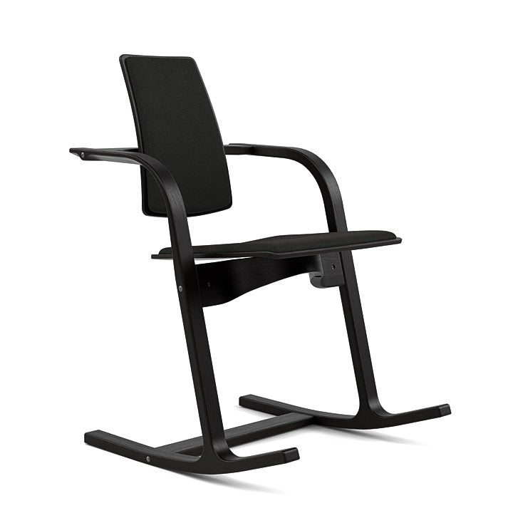 Actulum™ - Rocking ergonomic chair (Base - Black Lacquered Ash)