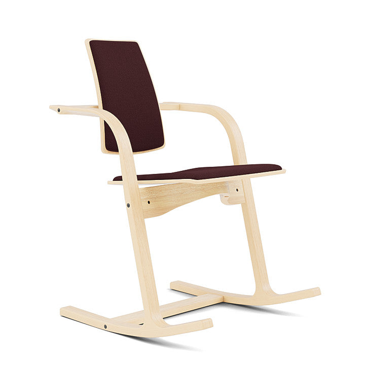 Actulum™ - Rocking Ergonomic Chair (Base - Natural Lacquered Ash) by Varier Furniture #Vidar | 0693