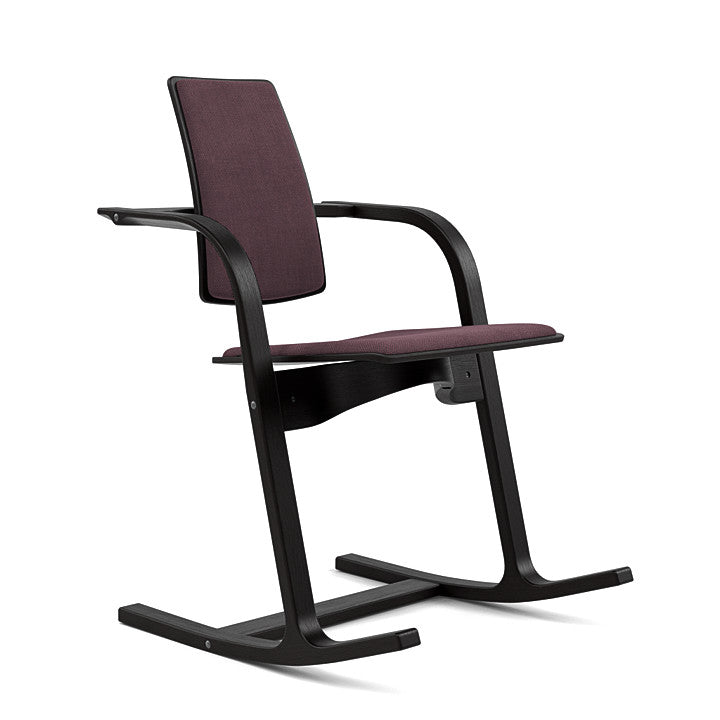 Actulum™ - Rocking ergonomic chair (Base - Black Lacquered Ash)