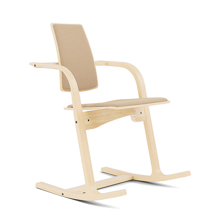 Actulum™ - Rocking Ergonomic Chair (Base - Natural Lacquered Ash) by Varier Furniture #Vidar | 0323