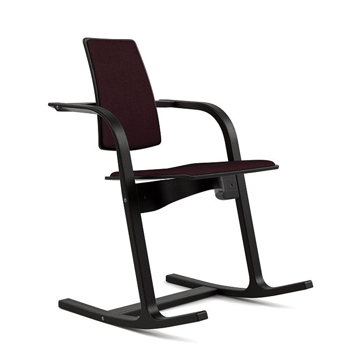 Actulum™ - Rocking ergonomic chair (Base - Black Lacquered Ash)