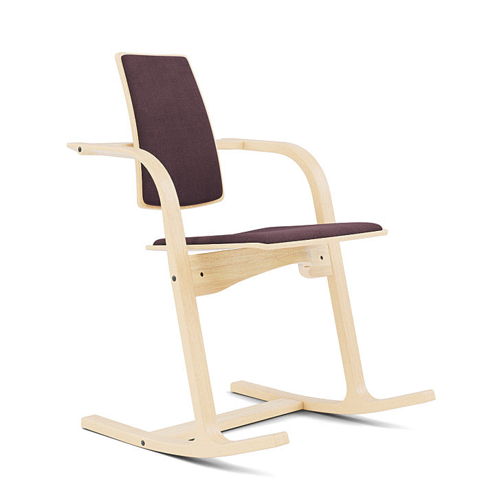 Actulum™ - Rocking Ergonomic Chair (Base - Natural Lacquered Ash) by Varier Furniture #Fiord 2 | 591