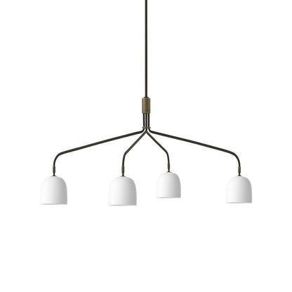 Howard Chandelier 4 Arm Long Bone China