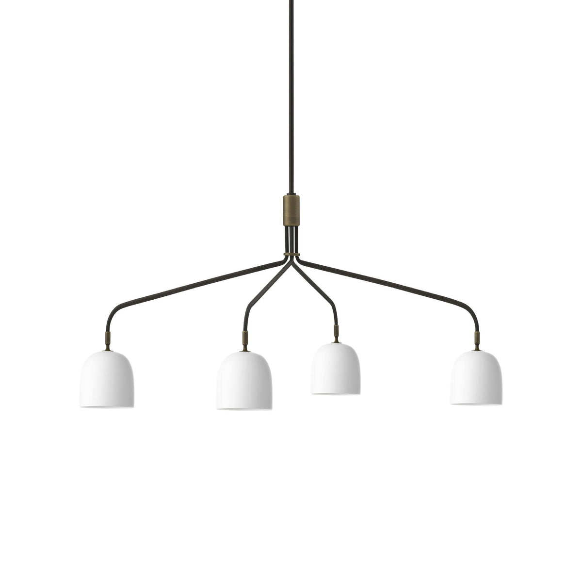 Howard Chandelier 4 Arm Short Gunmetal
