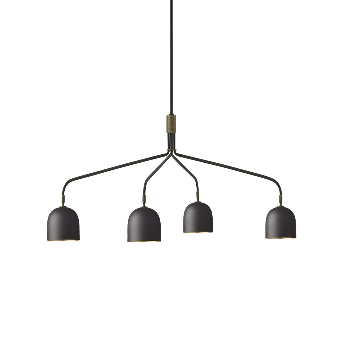 Howard Chandelier 4 Arm Short Gunmetal