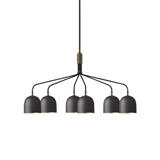 Howard Chandelier 6 Arm Gunmetal