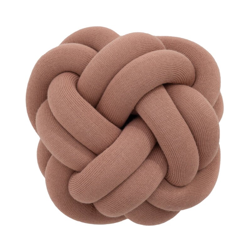 Knot cushion by Design House Stockholm #dusty pink #