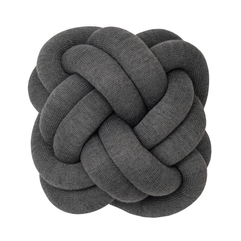 Knot cushion by Design House Stockholm #grey #