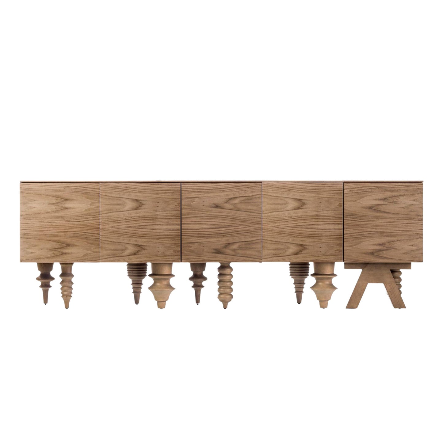 MDF sideboard MULTILEG 2.5M by Bd Barcelona Design