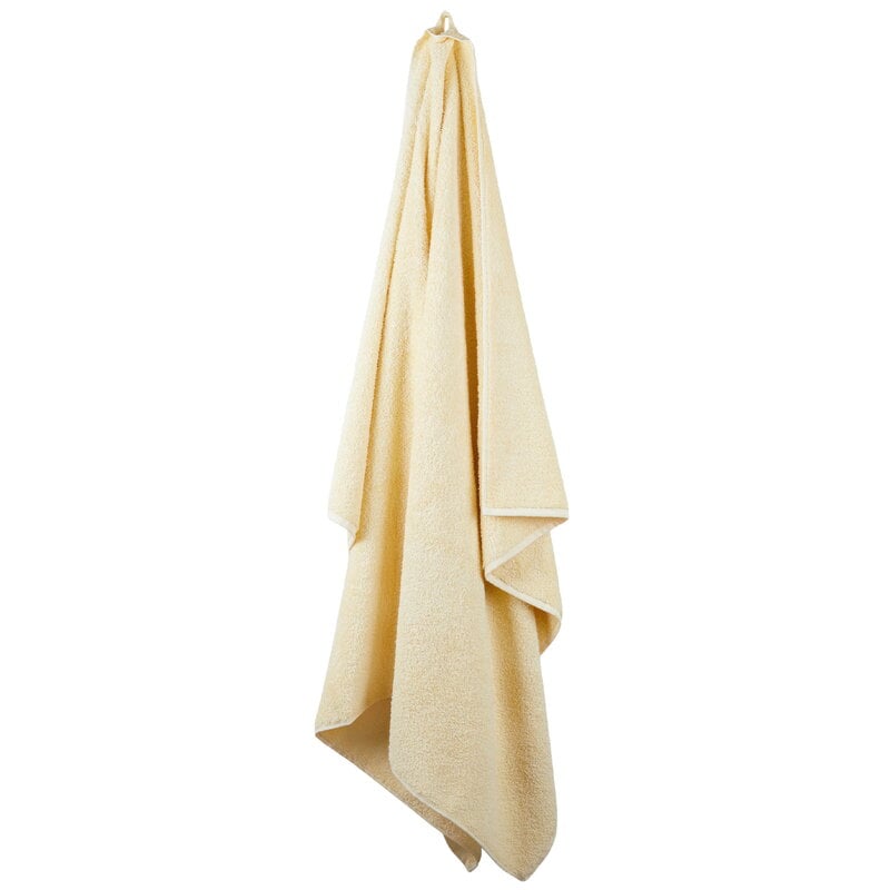Heavy Towel bath sheet by Frama #pale yellow #