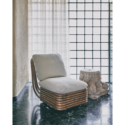 Bohemian 72 Armchair Dedar Chevron 002