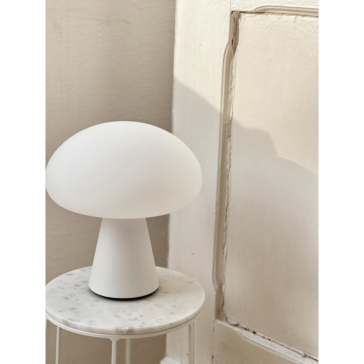 Obello Table Lamp Portable Matt White