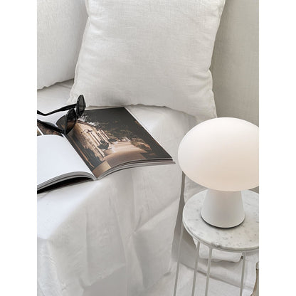Obello Table Lamp Portable Matt White