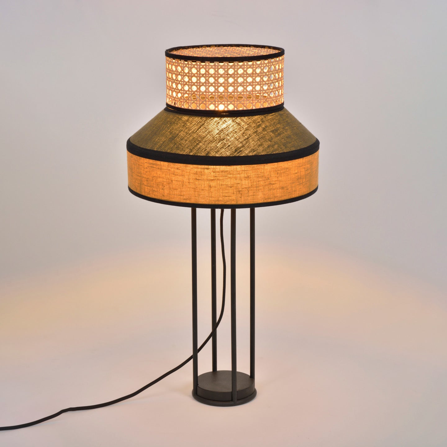 Table Lamp Singapour by Market Set #Khaki/Curry