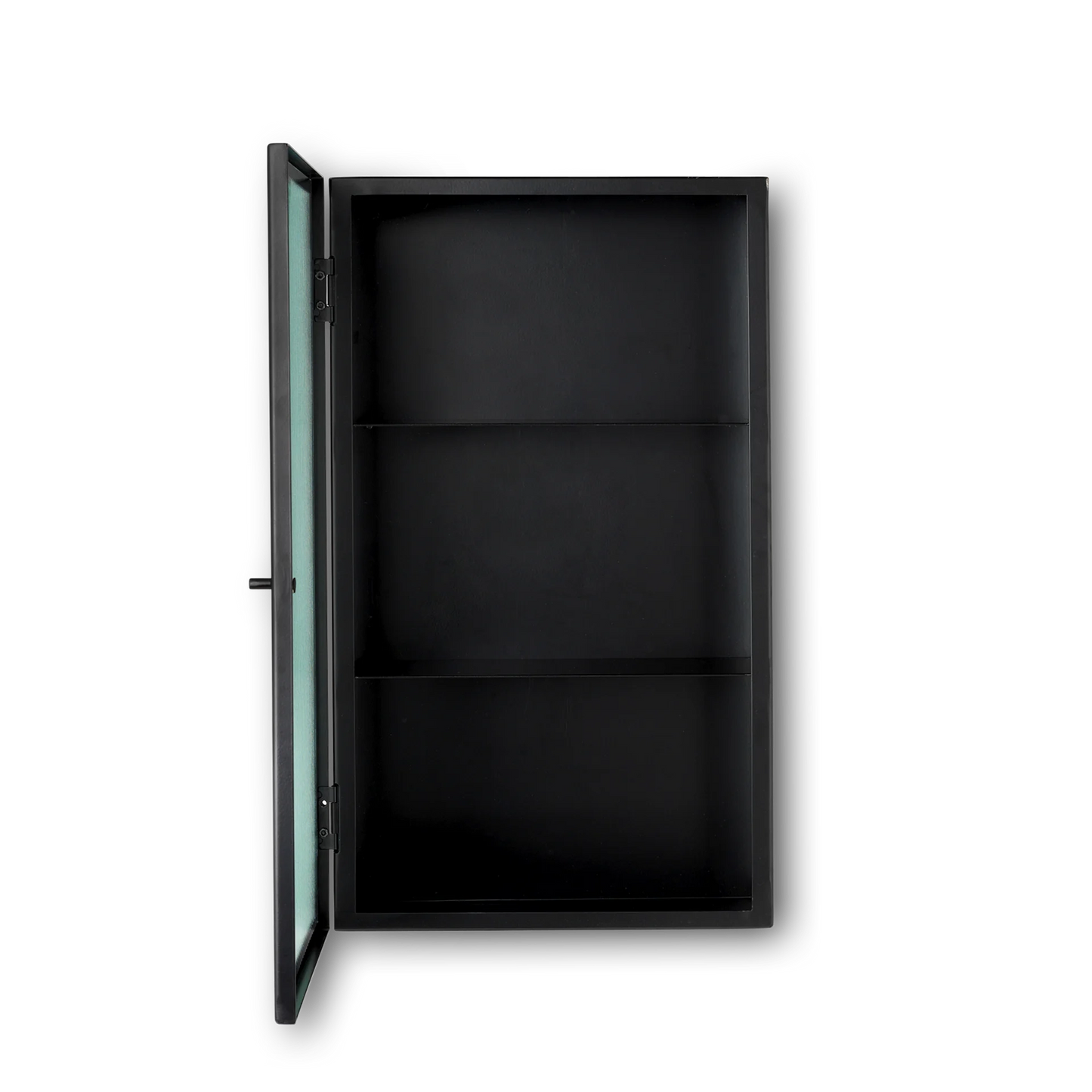 Haze Wall Cabinet by Ferm Living #Wired glass/Black