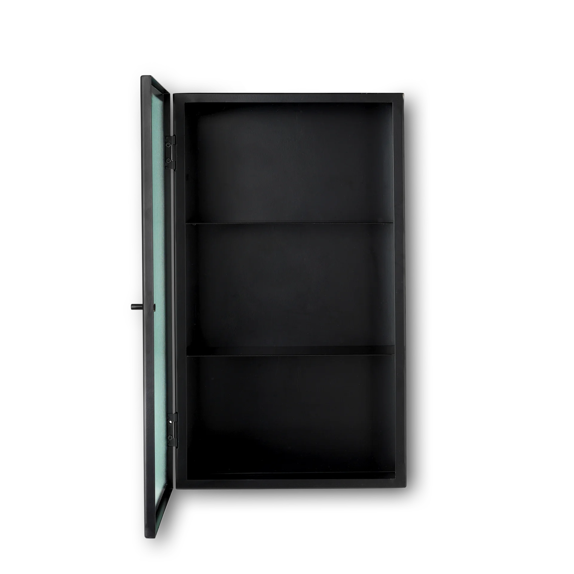 Haze Wall Cabinet by Ferm Living #Wired glass/Black