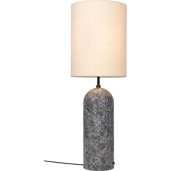 Gravity Tall Floor Lamp XL Gray/Canvas