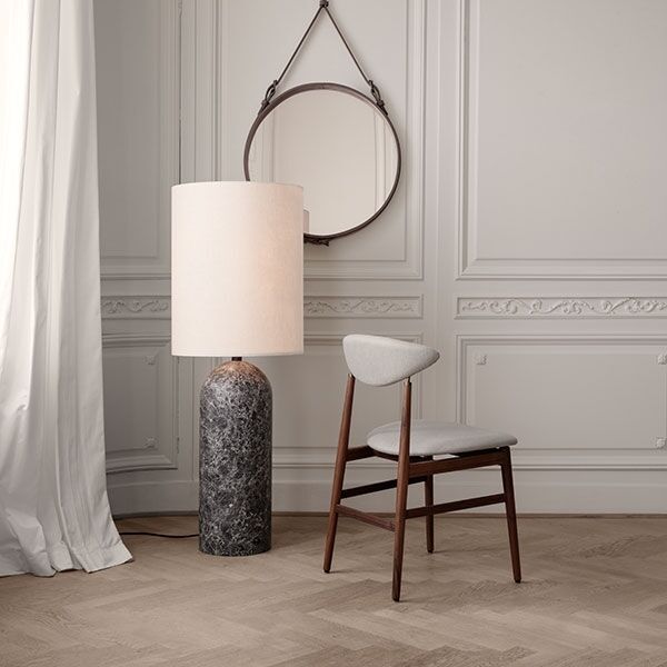 Gravity Tall Floor Lamp XL Gray/Canvas