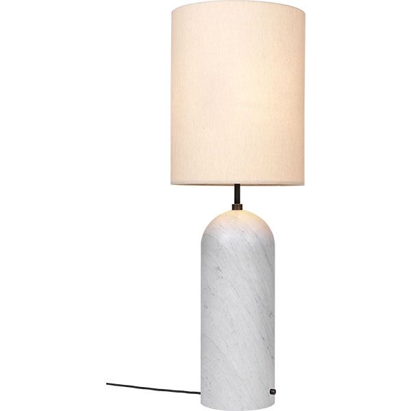 Gravity Tall Floor Lamp XL White/Canvas