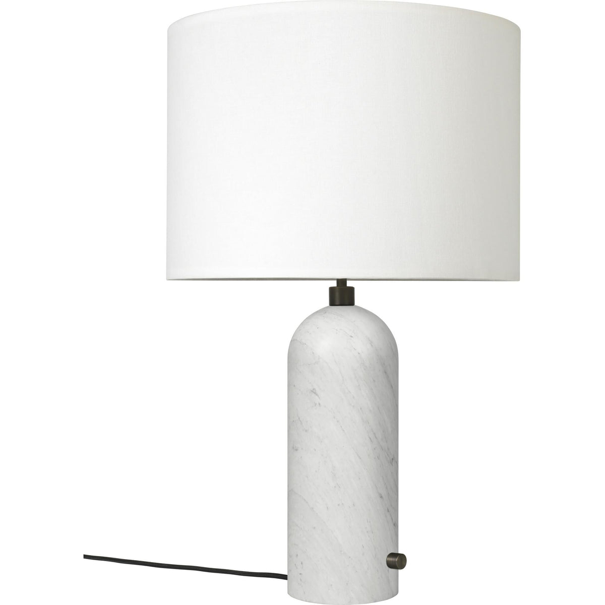 Gravity Table Lamp Large Black/Canvas