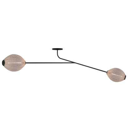 Satellite Wall Lamp Hardwired Cream White Semi Matt