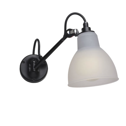 N104 Bathroom Wall Lamp Black/ Polycarbonate – DCWéditions