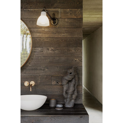 N104 Bathroom Wall Lamp Black/ Polycarbonate – DCWéditions