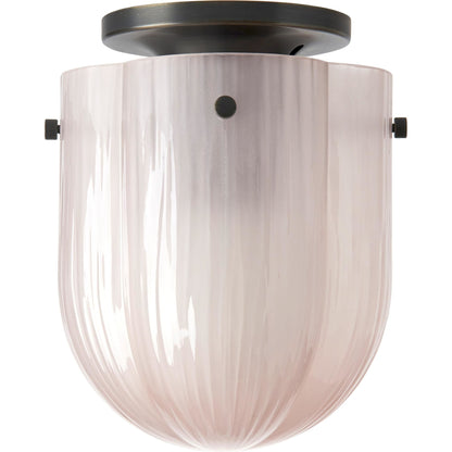 Seine Ceiling Light Burnished Brass/ Coral