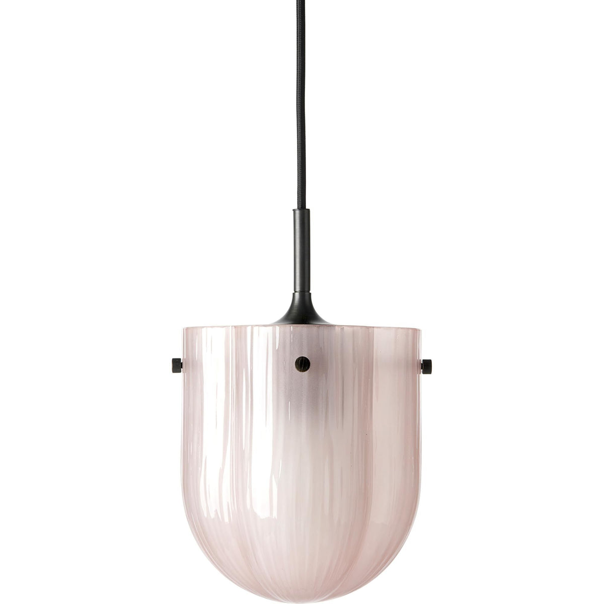 Seine Pendant Burnished Brass/ Coral