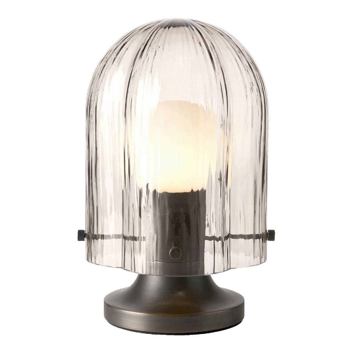 Seine Table Lamp Burnished Brass/ Coral