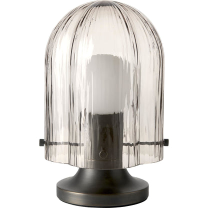 Seine Table Lamp Burnished Brass/ Smoked