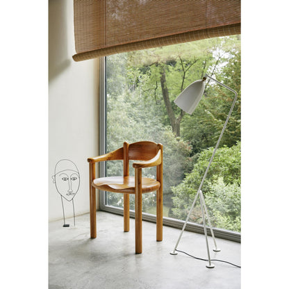 Grossman Collection Gräshoppa Floor Lamp Glossy Alabaster White