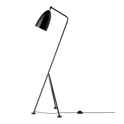Grossman Collection Gräshoppa Floor Lamp Glossy Alabaster White