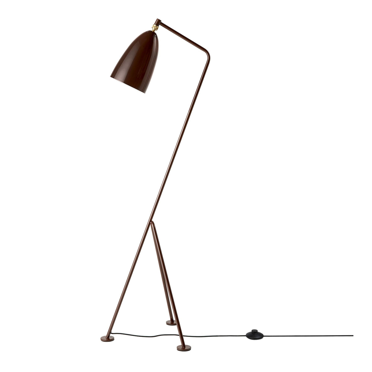Grossman Collection Gräshoppa Floor Lamp Glossy Alabaster White
